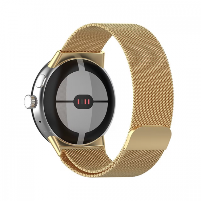 A-One Brand - Google Pixel Watch Armband Milanese - Guld
