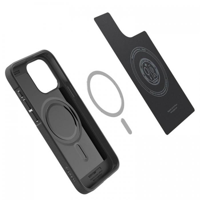 Spigen - Spigen iPhone 15 Pro Max Mobilskal Magsafe Core Armor - Matte Svart
