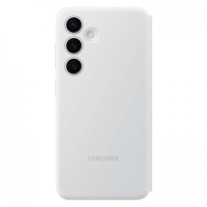 Samsung - Samsung Galaxy S24 Plnboksfodral Smart View - Vit