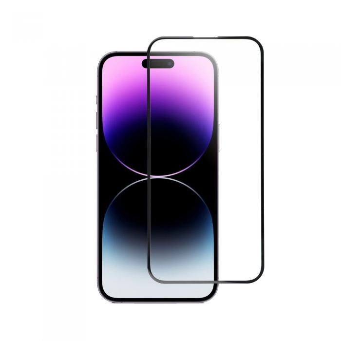UTGATT1 - Blue Star iPhone 14 Pro Max Skrmskydd i Hrdat Glas Full Glue