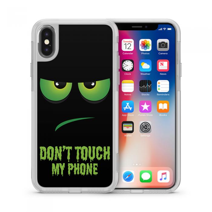 UTGATT5 - Fashion mobilskal till Apple iPhone X - Don't touch my phone