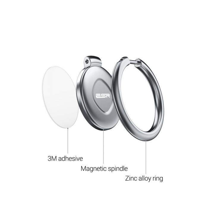 UTGATT5 - ESR Magnetic Phone Ring Silver
