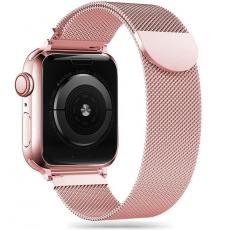 Tech-Protect - Milaneseband Apple Watch 4/5/6/7/8/SE/Ultra (42/44/45/49mm) - Rose Gold