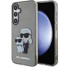 KARL LAGERFELD - Karl Lagerfeld Galaxy S24 Mobilskal Glitter Karl & Choupette