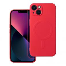 A-One Brand - iPhone 13 Magsafe Skal Silikon - Röd