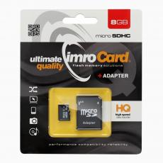 Imro - Imro Minneskort Imro microSD 8GB med adapter