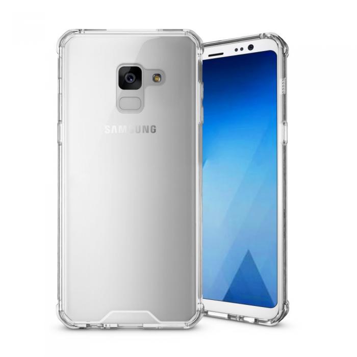 A-One Brand - Armor Combo Skal till Samsung Galaxy A8 (2018) - Clear