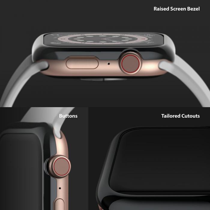 UTGATT4 - Ringke Bezel Styling Apple Watch 4/5/6/SE 44mm - Stainless Steel