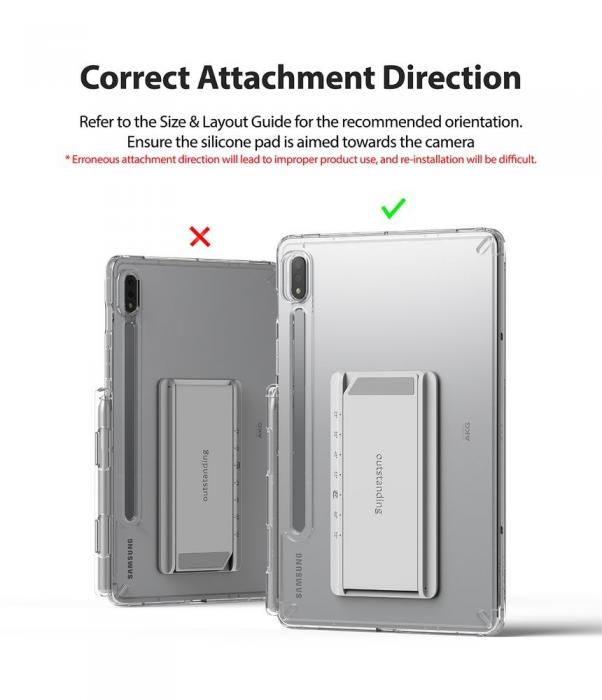 Ringke - Ringke Skal Samsung Galaxy Tab S7/Tab S8 - Transparent