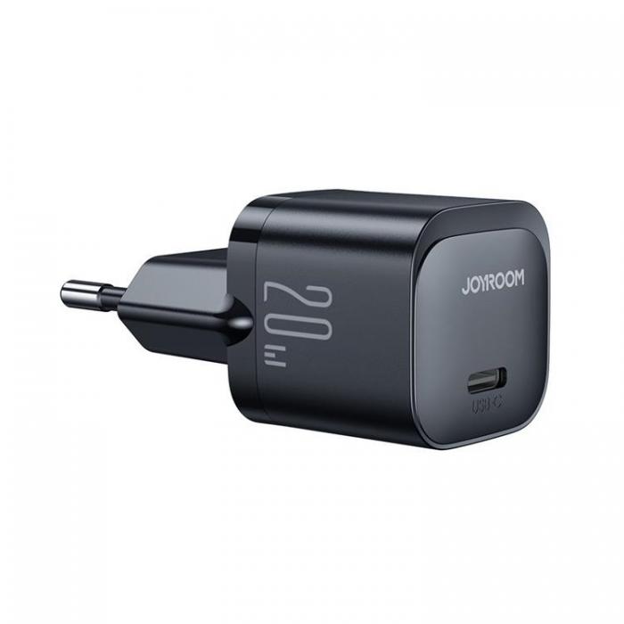 Joyroom - Joyroom PD Mini Vggladdare USB-C 20W Lightning Kabel - Svart