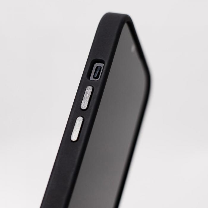 TelForceOne - Svart Satinfodral fr iPhone X/XS - Elegant Skyddande Skal