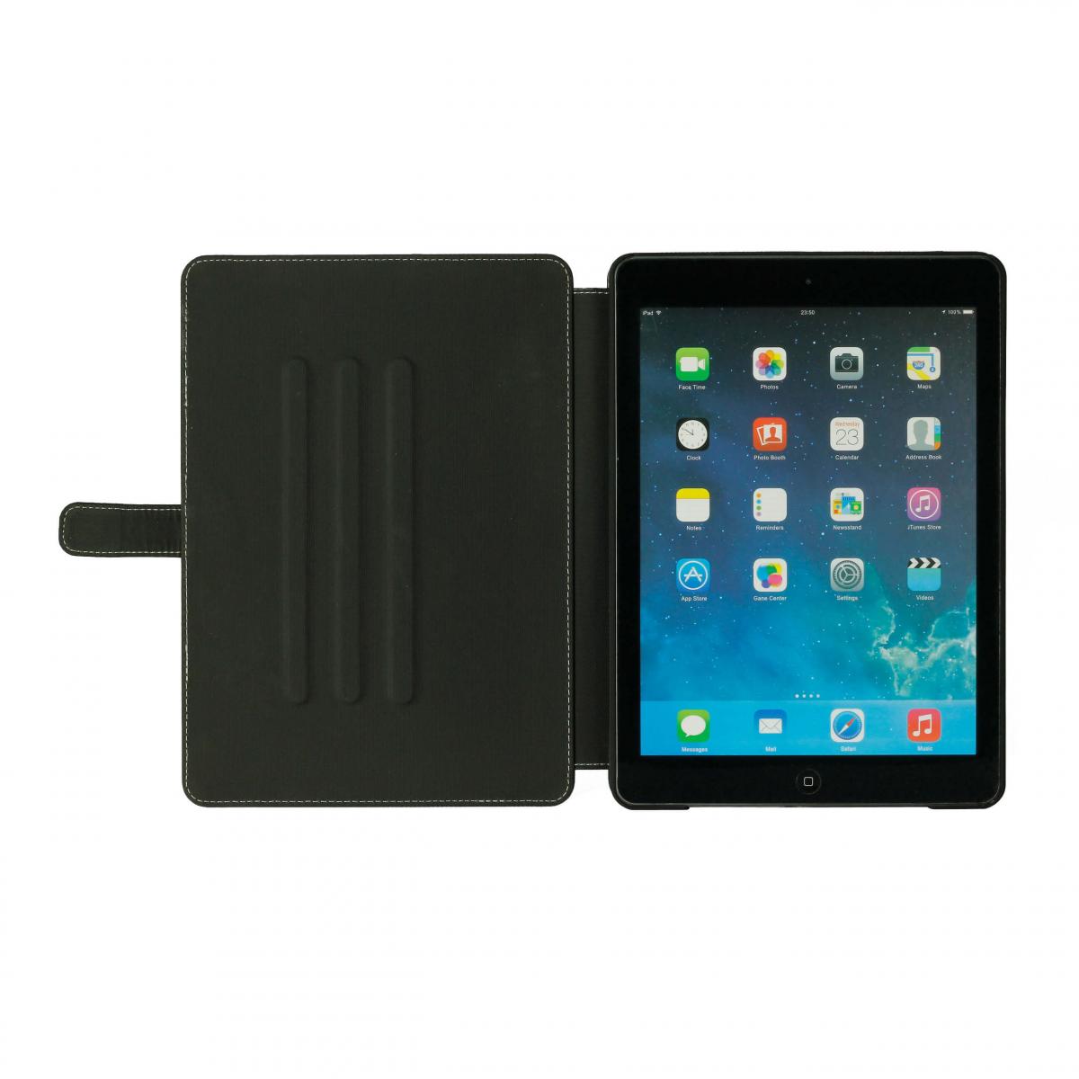 Onsala - ONSALA Tabletfodral Skinn Svart iPad Air/Air2/Pro