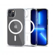Tech-Protect - Tech-Protect iPhone 14 Plus Magsafe Skal Flexair Hybrid - Clear