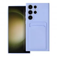 OEM - Skal med Kortfack för Samsung S23 Ultra violet