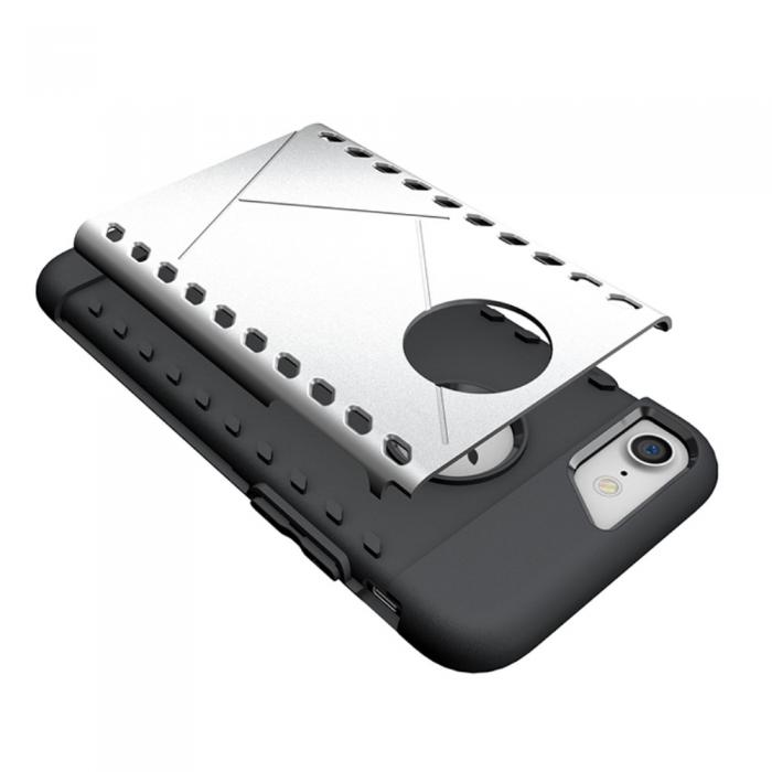 UTGATT5 - Armour Shield Case till iPhone 8/7 - Silver