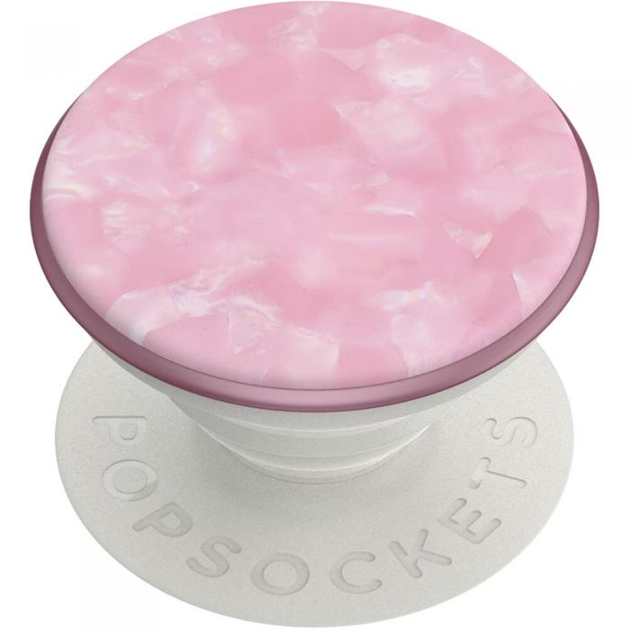 PopSockets - POPSOCKETS Acetate Pink Rose Avtagbart Grip med Ställfunktion LUXE