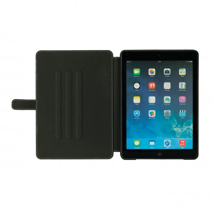 UTGATT1 - ONSALA Tabletfodral Skinn Svart iPad Air/Air2/Pro
