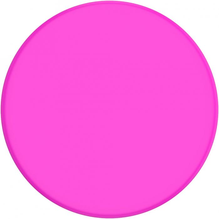 PopSockets - POPSOCKETS Neon Day Glo Pink Avtagbart Grip med Stllfunktion