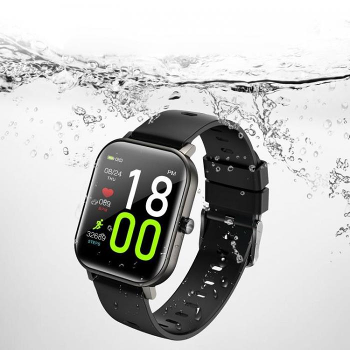 UTGATT5 - Joyroom Smartwatch 46mm med Silicone Strap - Svart