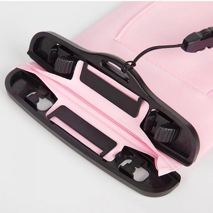 A-One Brand - Vattenttt Mobilfodral PVC Armband - Rosa