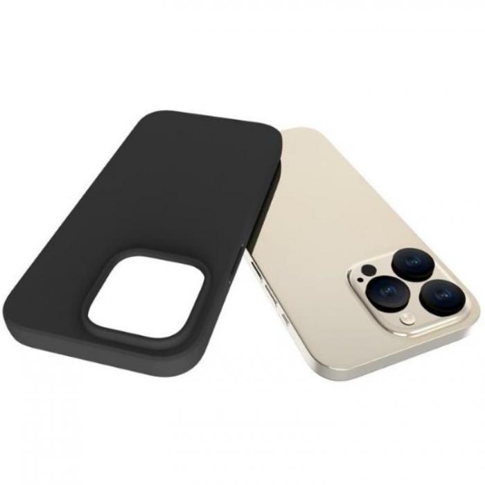 A-One Brand - iPhone 15 Pro Mobilskal Shockproof Thin TPU - Svart