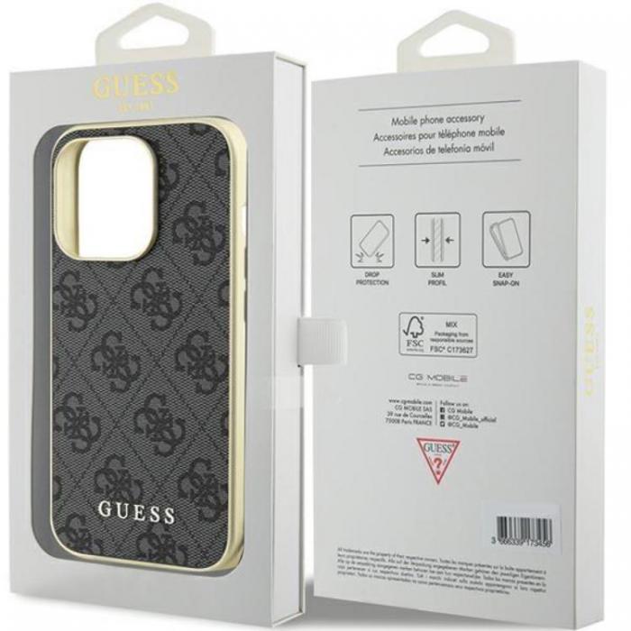 Guess - Guess iPhone 15 Pro Mobilskal 4G Charms Collection - Gr