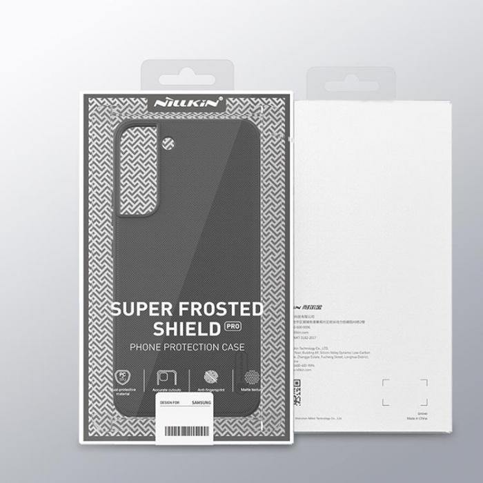 Nillkin - Nillkin Super Frosted Shield Pro Skal Galaxy S22 Plus - Svart