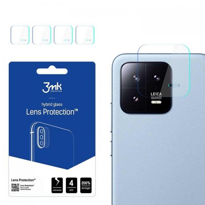 3MK - 3mk Xiaomi 13 Kameralinsskydd i Hrdat Glas