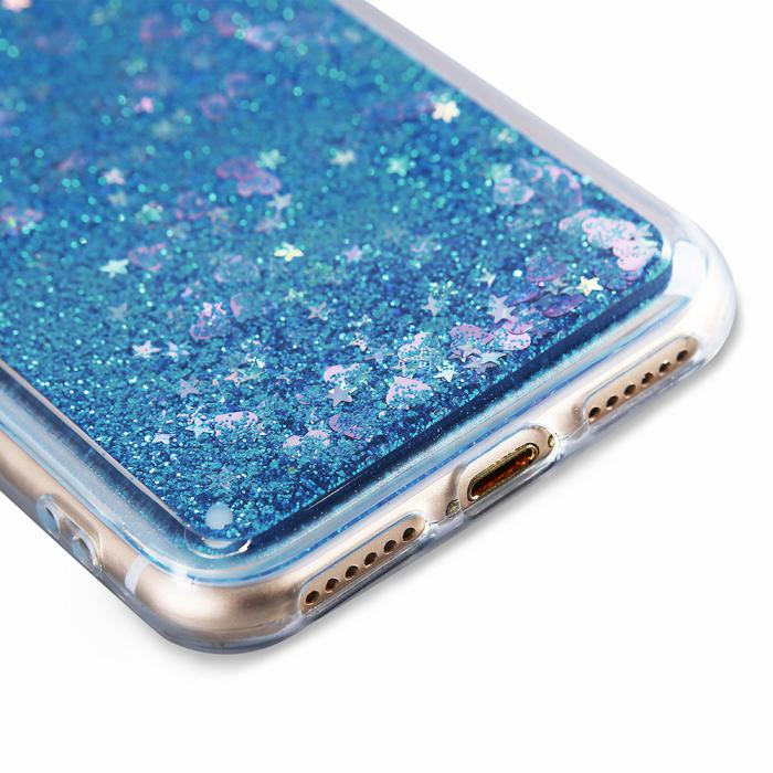 UTGATT4 - Glitter Skal till Apple iPhone 7/8/SE 2020 - Bl