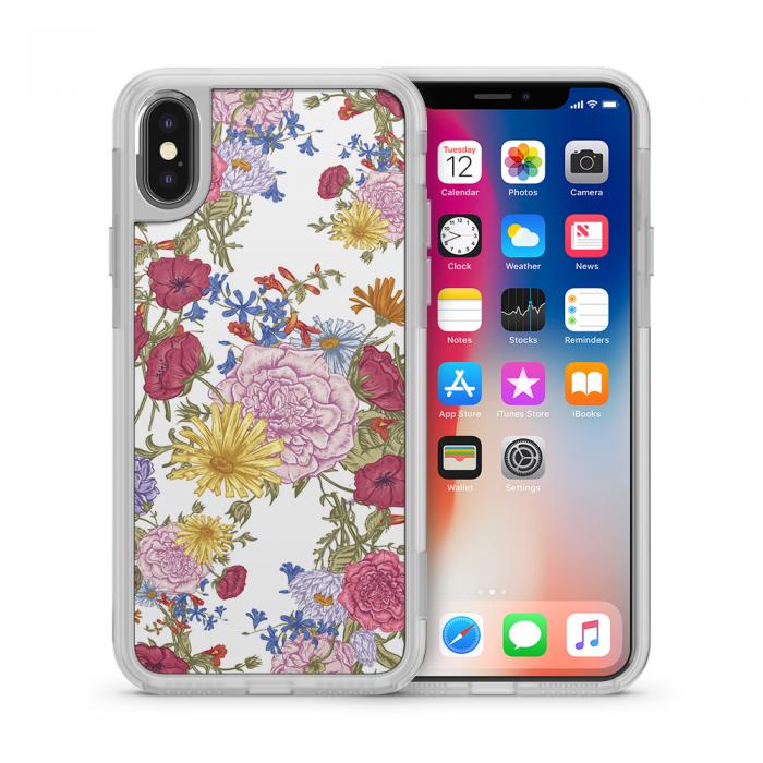 UTGATT5 - Fashion mobilskal till Apple iPhone X - Floral heaven