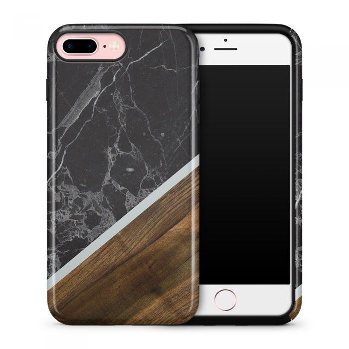 UTGATT5 - Tough mobilskal till Apple iPhone 7/8 Plus - Marble Wood