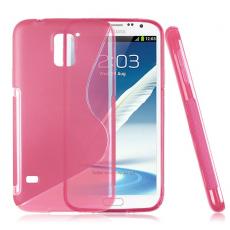 A-One Brand - FlexiSkal till Samsung Galaxy S5 i9600 (Magenta)