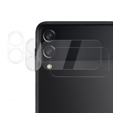 A-One Brand - [2-Pack] Galaxy Z Flip 4 Kameralinsskydd Härdat glas HD - Clear