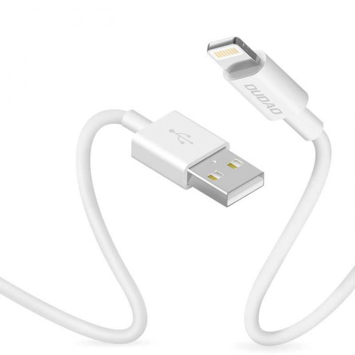 Dudao - Dudao USB/lightning laddnings Kabel 3A 1m L1L Vit