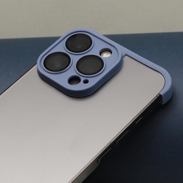 OEM - Sttdmpande TPU Skal med Kameraskydd till iPhone 13 Pro - Bl