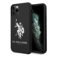 U.S. Polo Assn. - U.S. Polo Assn. Silicone Collection iPhone 11 Pro Max Skal Svart