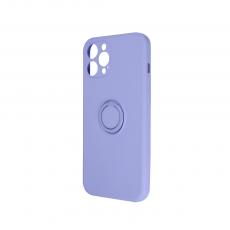 OEM - iPhone 15 Plus Skal Fingerhållare Lila