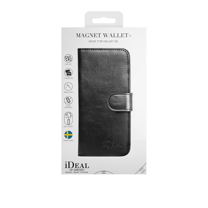 UTGATT5 - iDeal of Sweden Magnet Wallet+ Samsung Galaxy S8 Black