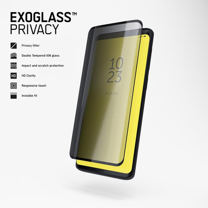 UTGATT1 - Copter Privacy Curved hrdat glas - iPhone 6, 7, 8, SE 2020