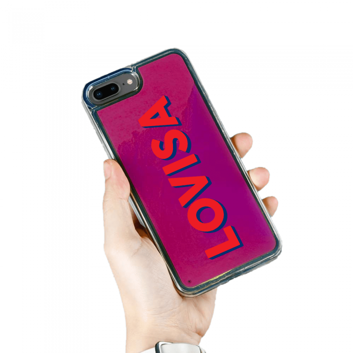 UTGATT5 - Designa Sjlv Neon Sand skal iPhone 7/8 Plus - Violet