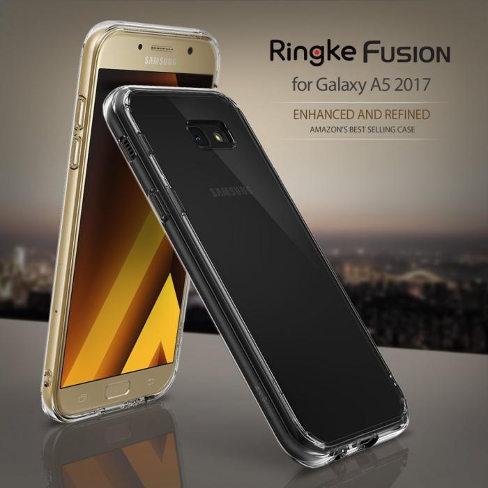 UTGATT5 - Ringke Fusion Shock Absorption Skal till Samsung Galaxy A5 (2017) - Clear
