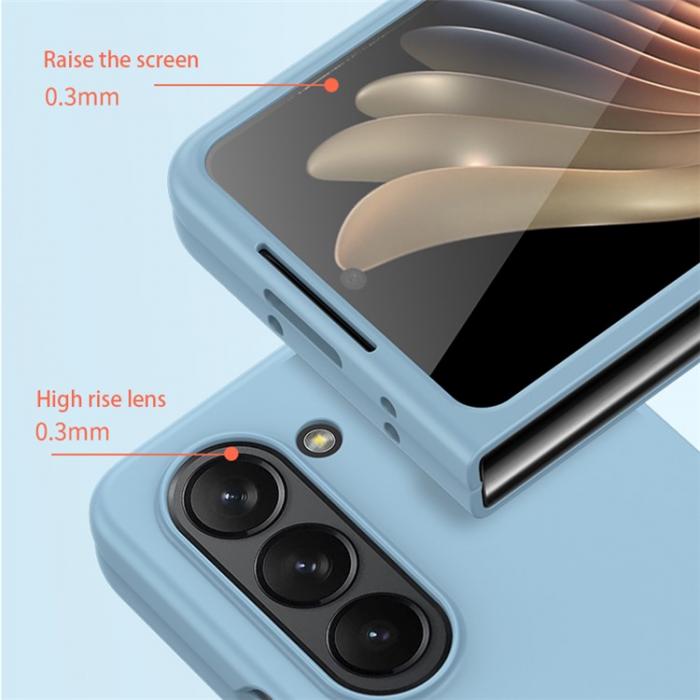 A-One Brand - Galaxy Z Fold 5 Mobilskal Anti-Scratch - Ljusbl