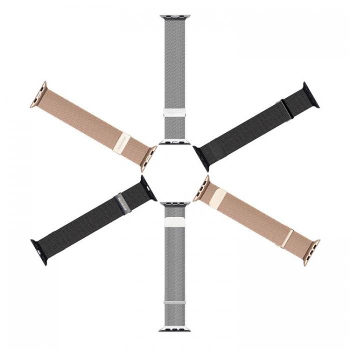 UTGATT1 - Dux Ducis Apple Watch 2/3/4/5/6/7/SE (41/40/38mm) Milanese Band - Guld