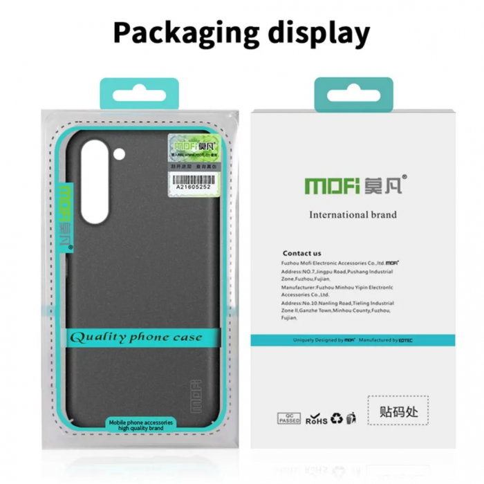 Mofi - Mofi Galaxy S23 Plus Mobilskal Shield Matte - Rd