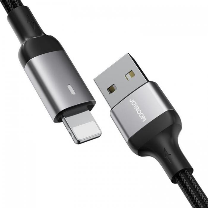 Joyroom - Joyroom A10 USB Till Lightning Kabel 3 m - Svart
