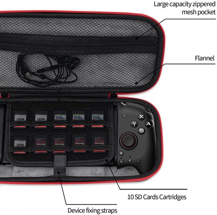 OEM - Portable Carrying Travel Storage Case Steam Deck - Svart