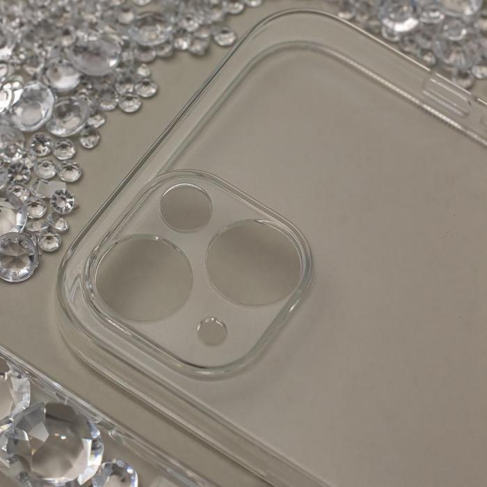 OEM - Skyddande Slim Case 2mm Transparent fr iPhone XR
