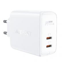 Acefast - Acefast PD Väggladdare USB Typ-C 50W - Vit