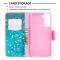A-One Brand - Plnboksfodral till Samsung Galaxy S21 - Grna Blommor