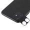 SpareParts - iPhone 11 Skyddsfilm fr Bakre kameralins - Svart